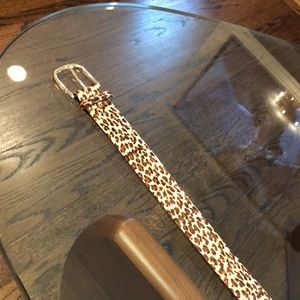 Calf hair Talbots belt